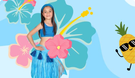 Fotografía de estudiantes en clase de Hawaiano en Baby Ballet San Pedro de los Pinos